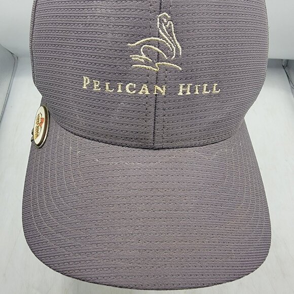 Pelican Hill Poppy Ridge Golf Course Gray Hat Cap Large XL Casual Outdoors - Picture 6 of 10